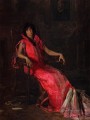 An Actress aka Portrait of Suzanne Santje Realism portraits Thomas Eakins